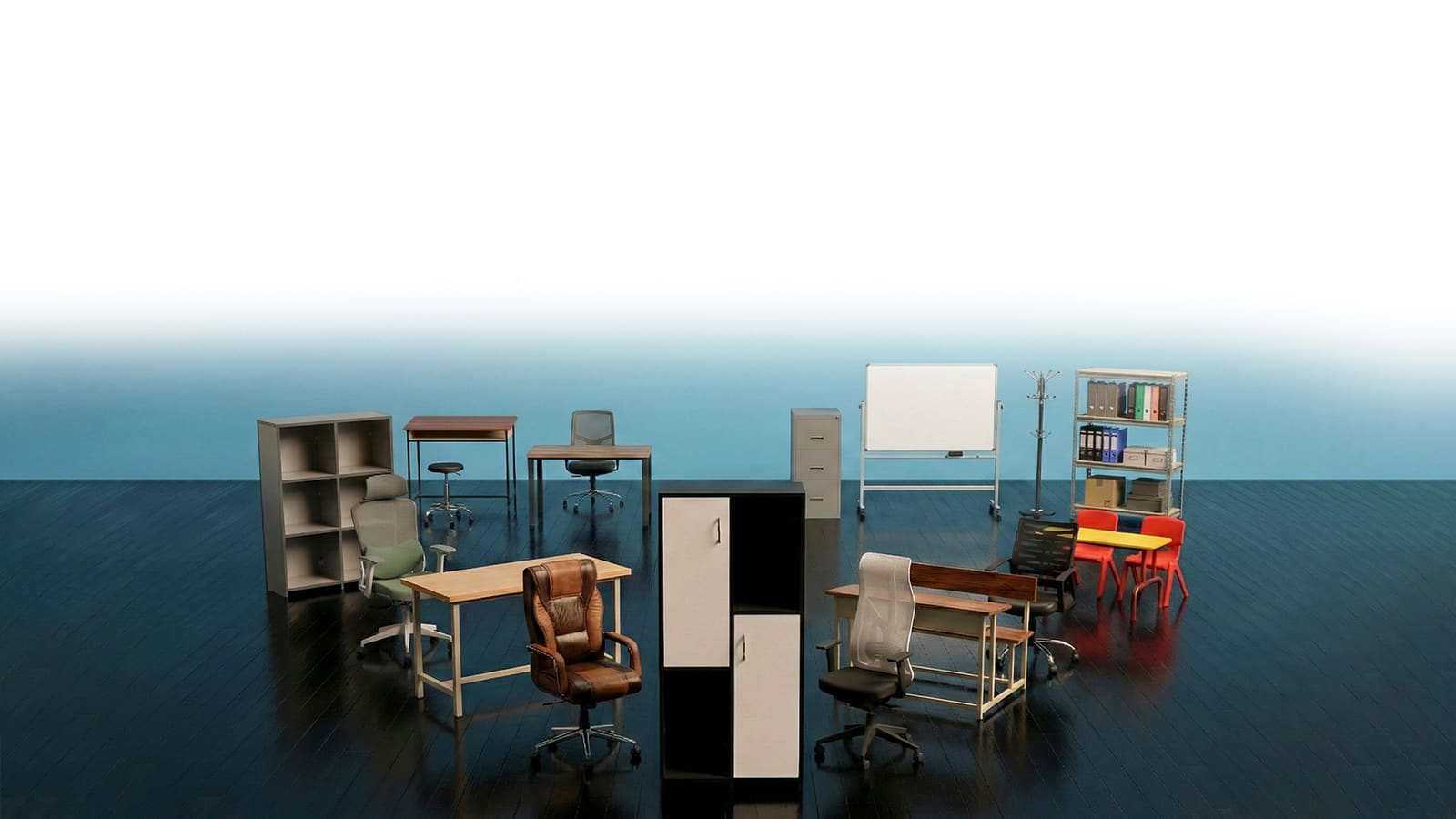 Ergon Xlu boardroom conference table and workstation furniture